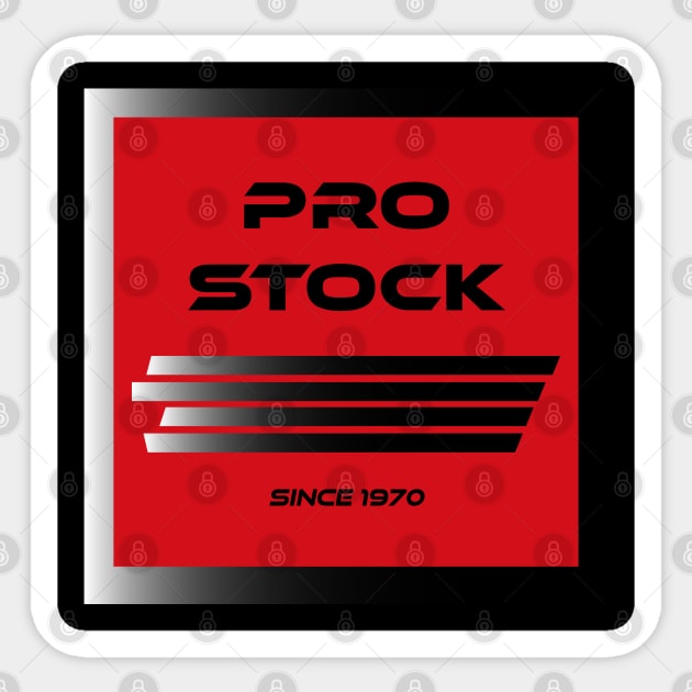 Pro Stock Drag Racing 1970 Sticker by Morrissey OC